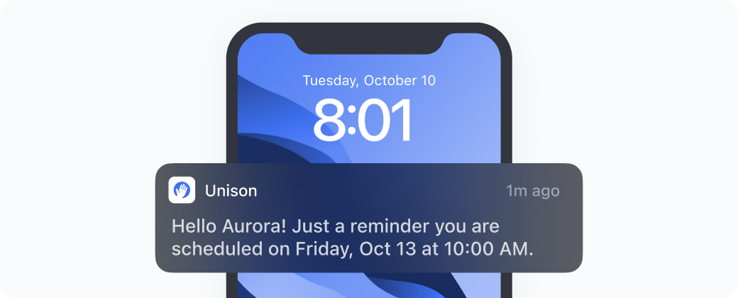Automatic Reminder Sent